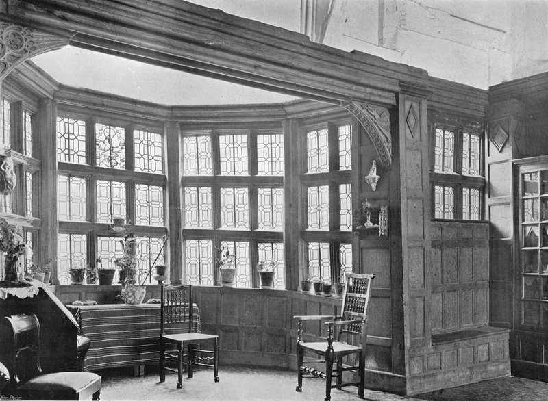 De Grote Erker in de Banketzaal door Charles Latham