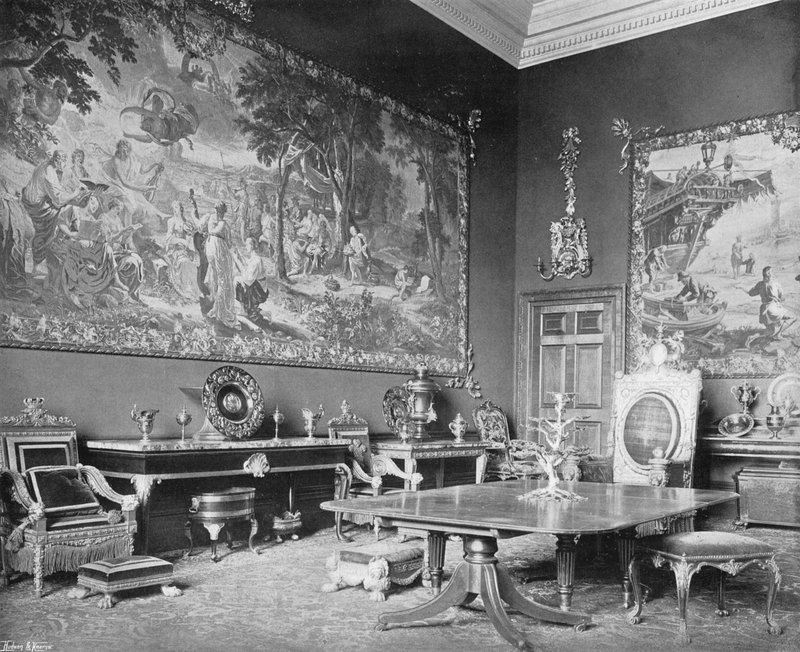 De grote eetkamer door Charles Latham