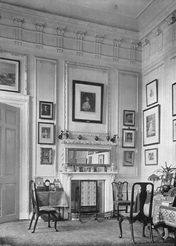 De rookkamer door Charles Latham