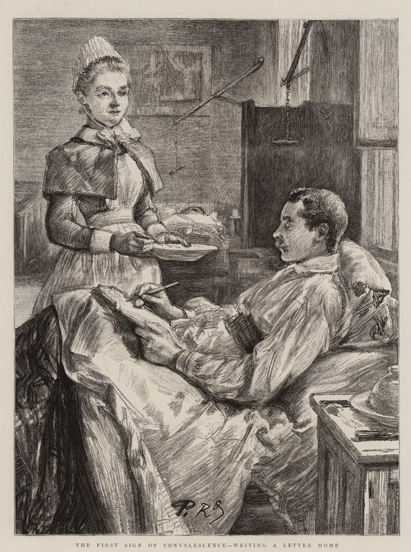 Het Royal Victoria Hospital, Netley door Charles Paul Renouard