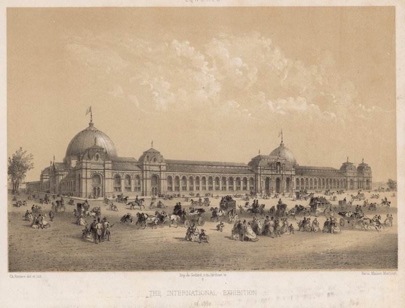 De Internationale Tentoonstelling van 1862 door Charles Riviere