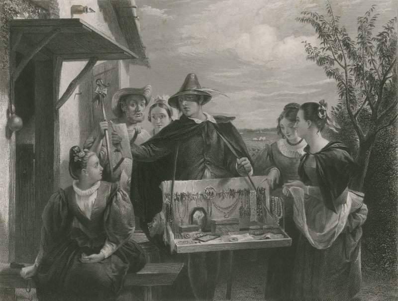 Autolycus, het Winterverhaal door Charles Robert Leslie