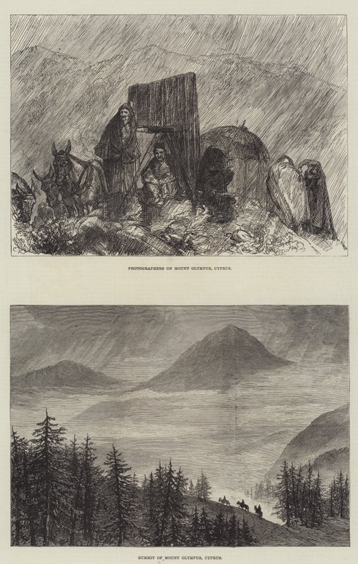 Schetsen van Cyprus door Sir John Charles Robinson