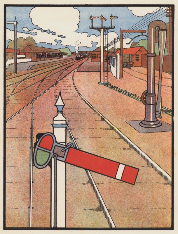 Het Spoorwegknooppunt door Charles Robinson