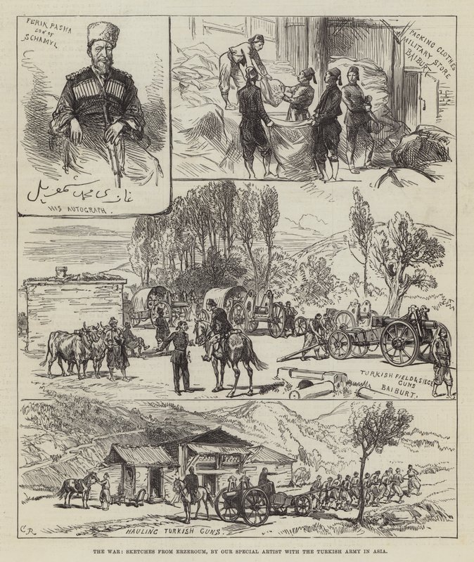 De Oorlog, Schetsen uit Erzeroum door Sir John Charles Robinson