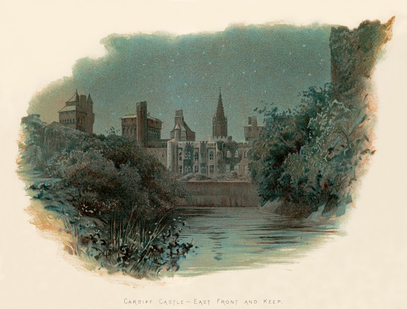Kasteel van Cardiff door Charles Wilkinson