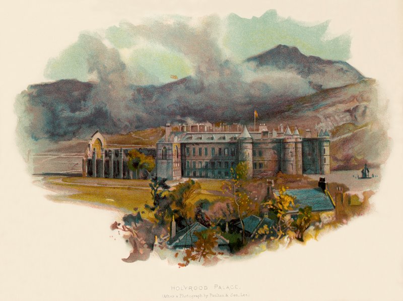 Holyrood Palace door Charles Wilkinson