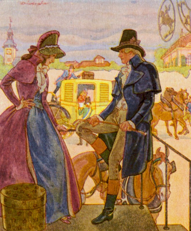 Gespannwechsel / Teamverandering door Christophe (1856 1945)
