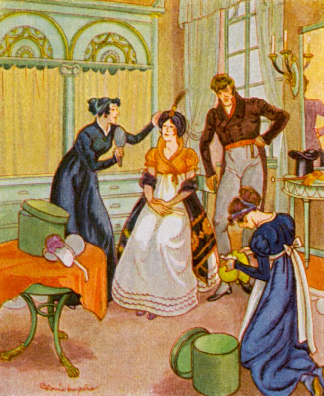 Modesalon door Christophe (1856 1945)