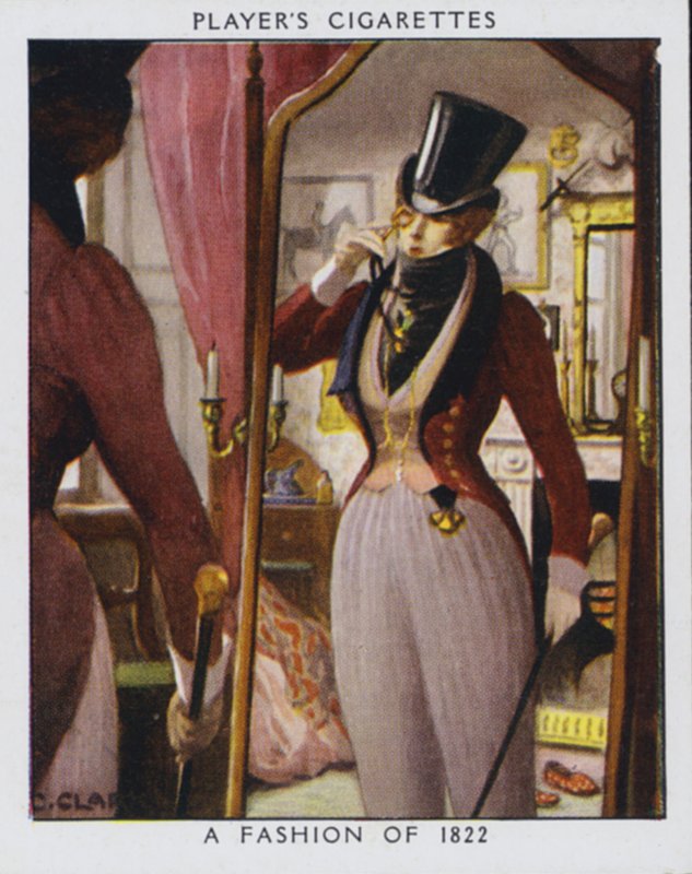 Een Mode uit 1822 door Christopher (after) Clark