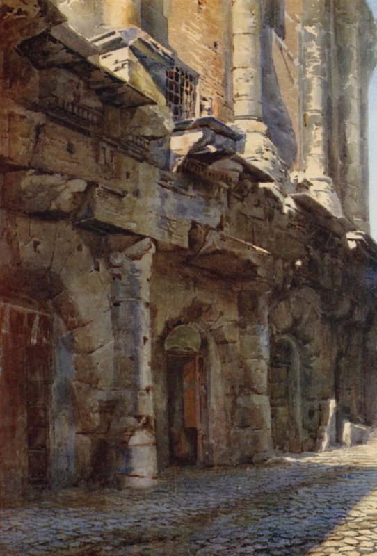 Theater van Marcellus, Rome door Commendator Formilli