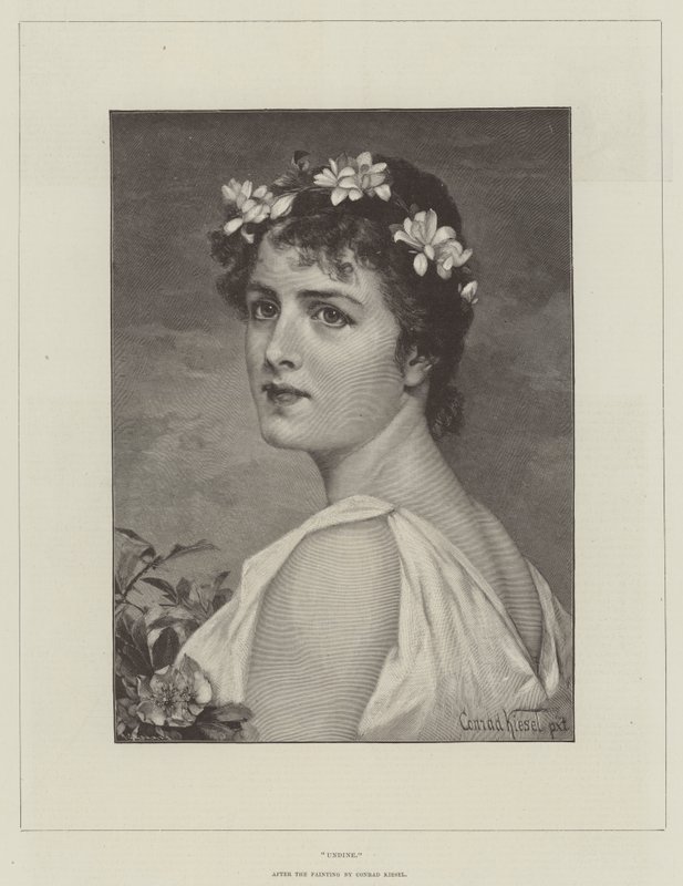 Undine door Conrad Kiesel