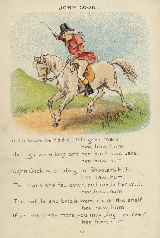 Kinderliedje: John Cook door Constance Haslewood