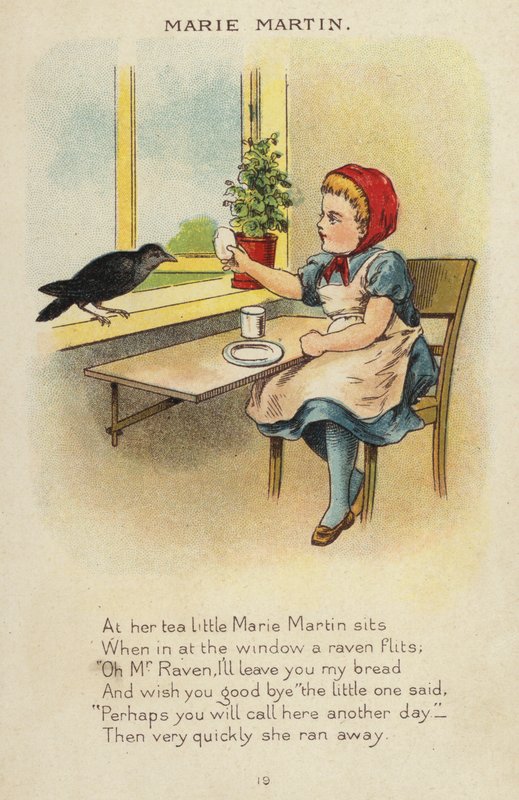 Kinderversje: Marie Martin door Constance Haslewood
