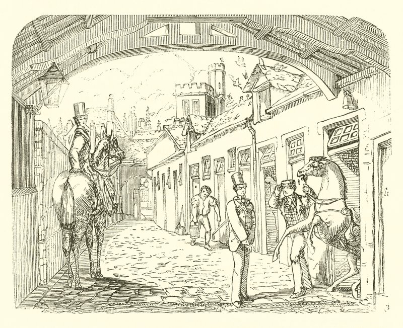 Stallen door Cuthbert Bede