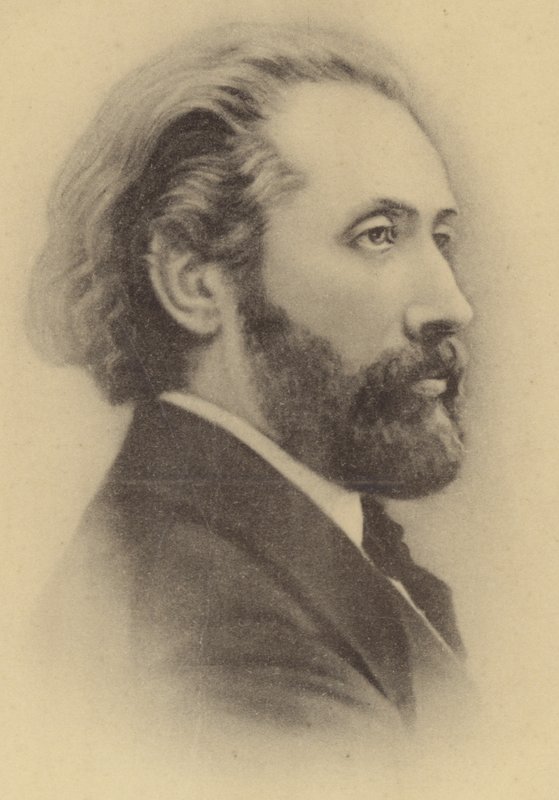Portret van Julius Schulhoff door Czech Photographer
