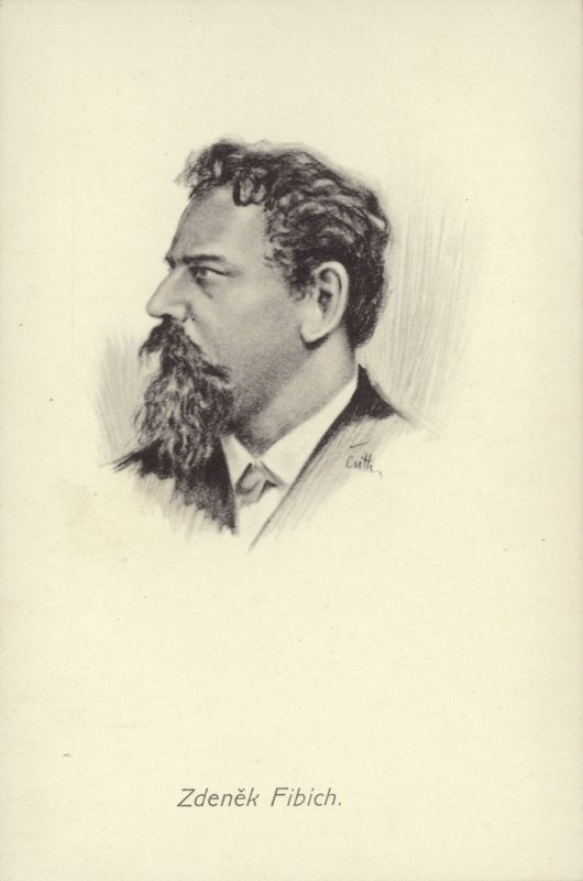Zdeněk Fibich, Tsjechische componist (1850-1900) door Czech School