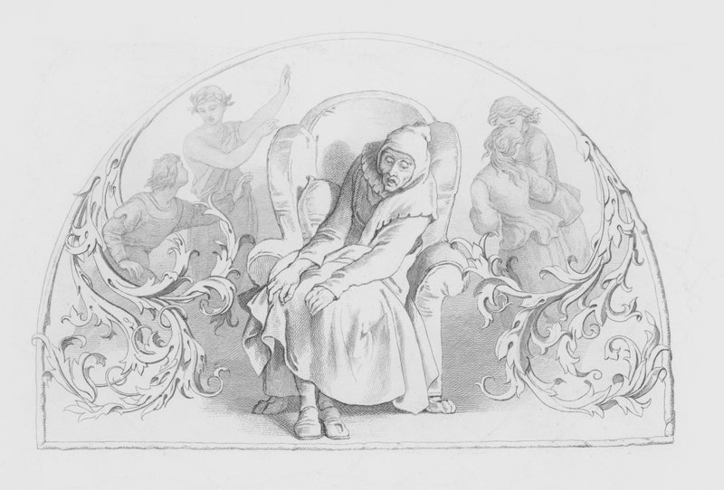 Shakespeare, Laatste Scène Van Alles door Daniel (after) Maclise
