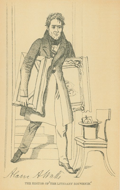 Alaric Attila Watts door Daniel Maclise