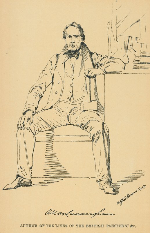 Allan Conningham door Daniel Maclise