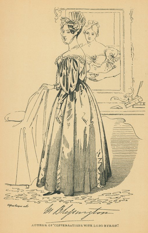 Gravin van Blessington door Daniel Maclise