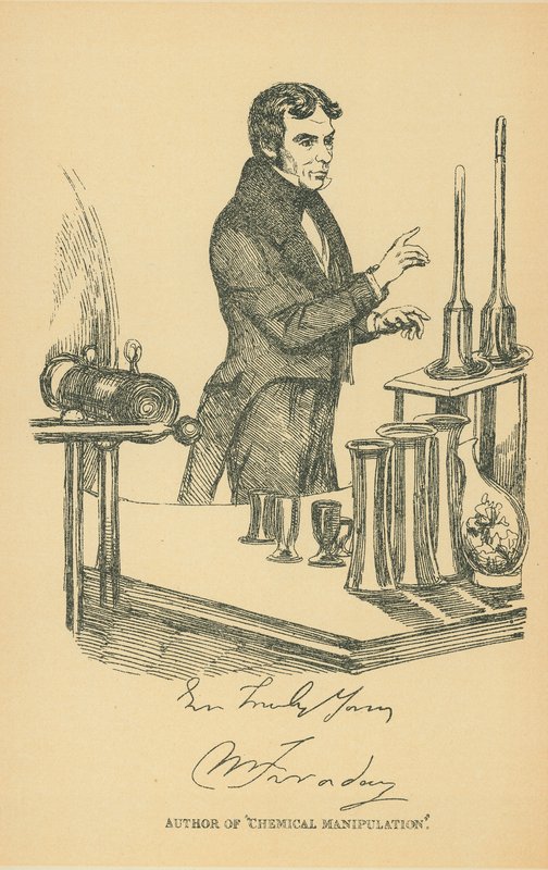 Michael Faraday door Daniel Maclise
