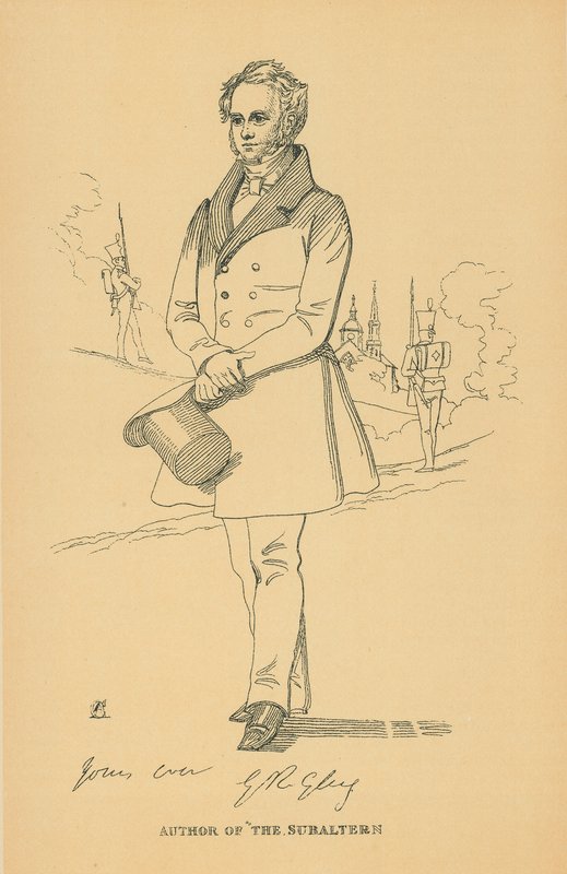 Ds. George Robert Gleig door Daniel Maclise
