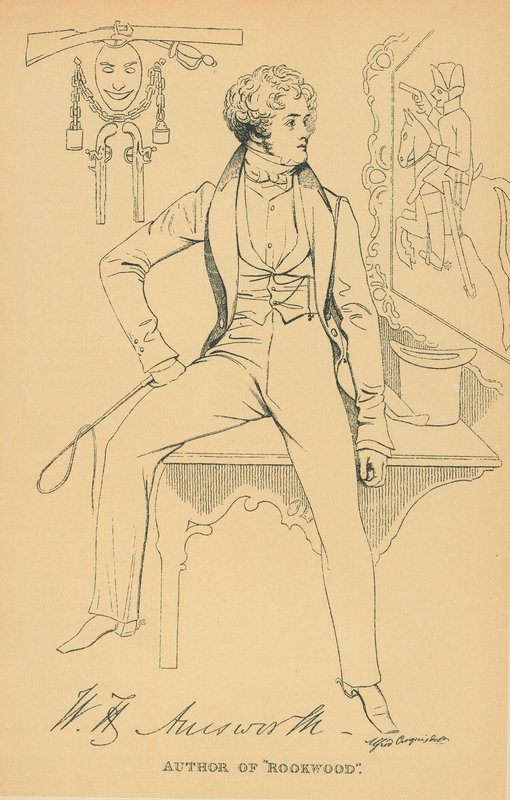 William Harrison Ainsworth door Daniel Maclise
