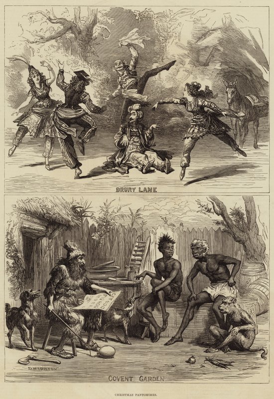Kerstpantomimes door David Henry Friston