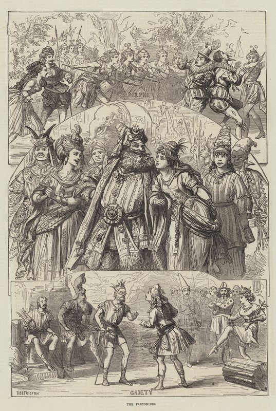 De pantomimes door David Henry Friston