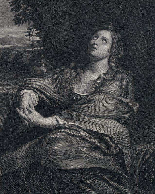 Maria Magdalena door Domenichino