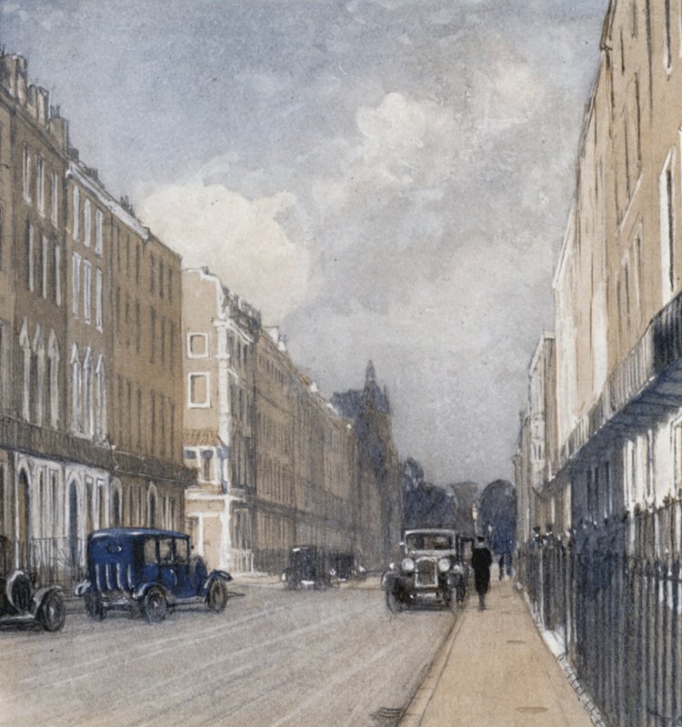 Harley Street door Donald (after) Maxwell