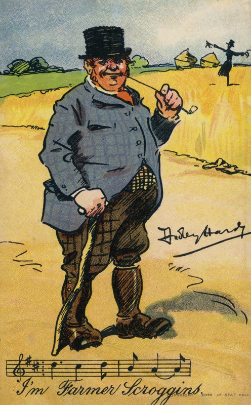 Ik ben Boer Scroggins door Dudley Hardy