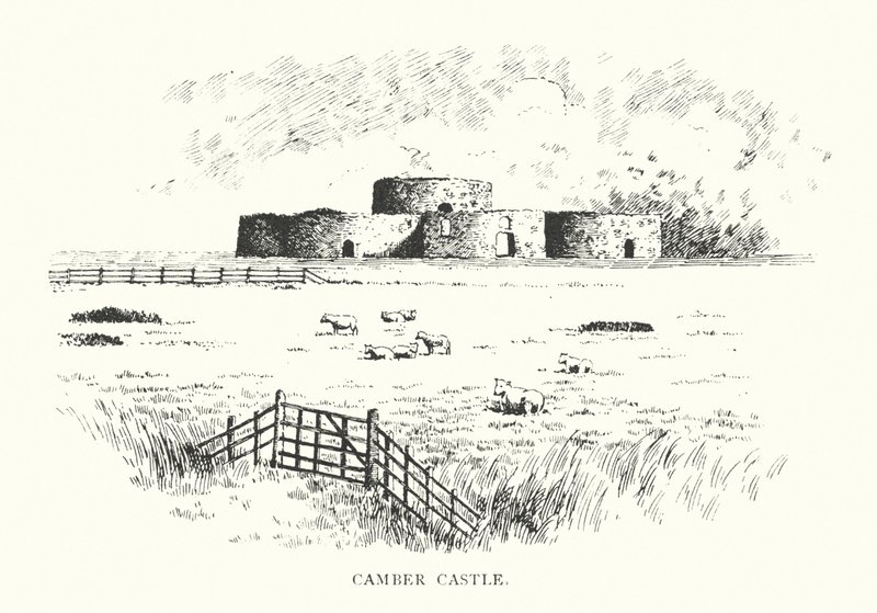 Camber Castle door Duncan Moul