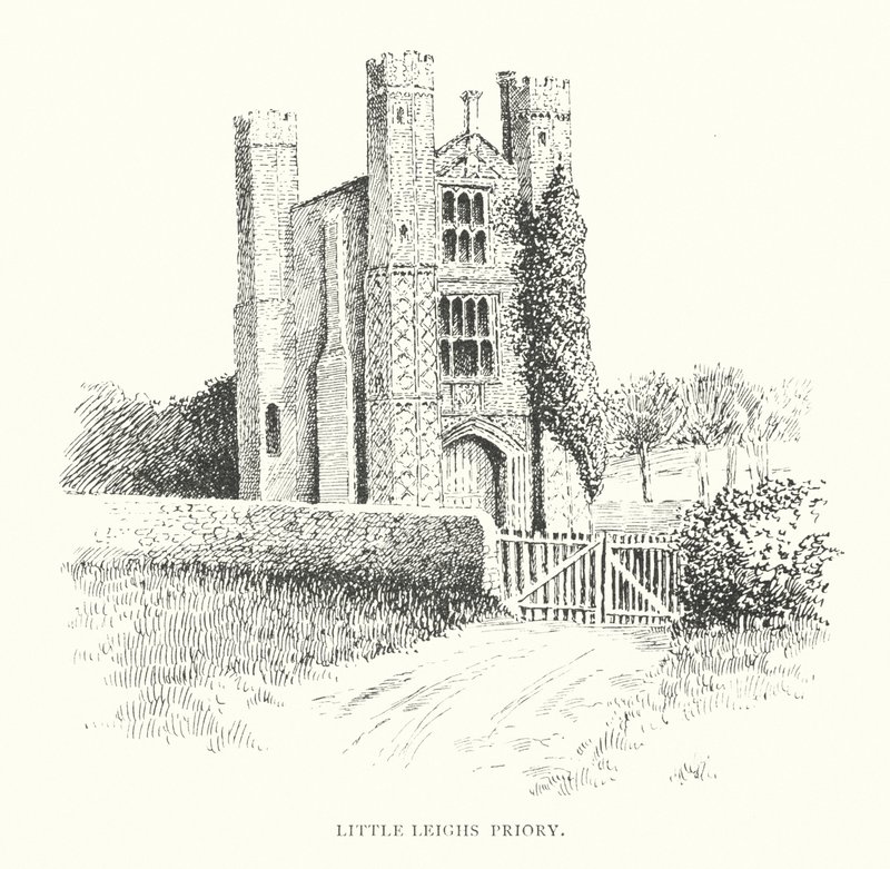 Little Leighs Priory door Duncan Moul