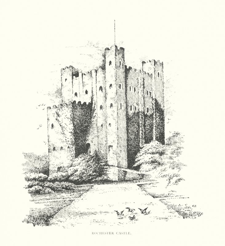 Kasteel van Rochester door Duncan Moul