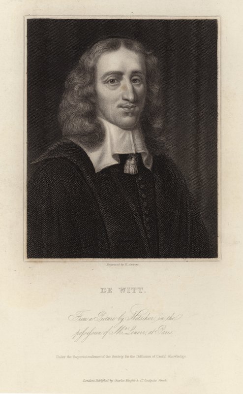 Johan de Witt door Dutch School