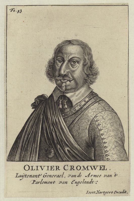 Oliver Cromwell door Dutch School