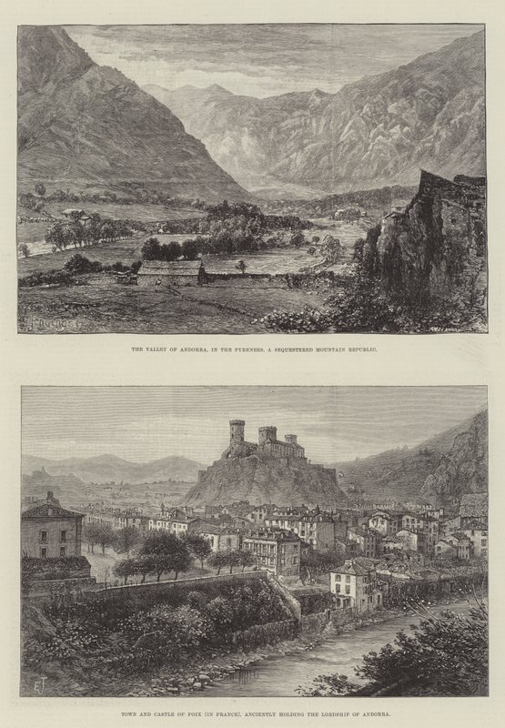 Schetsen van Andorra door E. Jennings