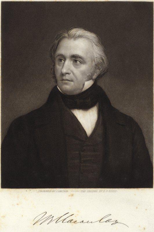 Lord Macaulay door Eden Upton Eddis