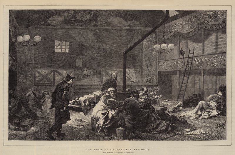 Het Theater van de Oorlog, de Epiloog door Edward John Gregory