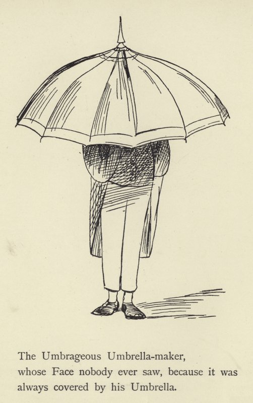 De schaduwrijke paraplumaker door Edward Lear