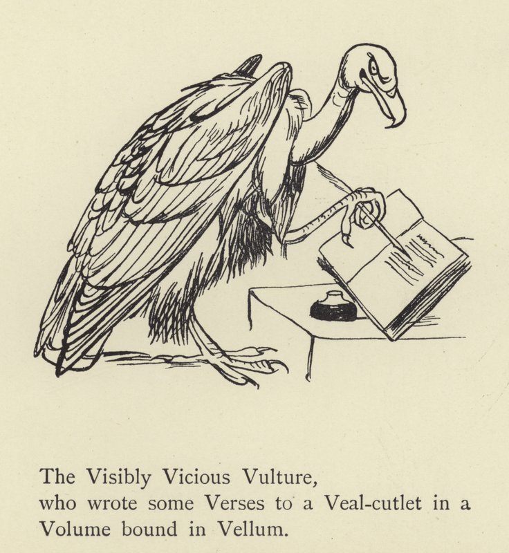 De zichtbaar slechte gier door Edward Lear