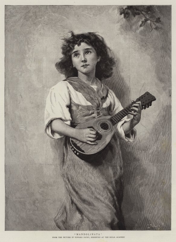 Mandolinata door Edward Patry