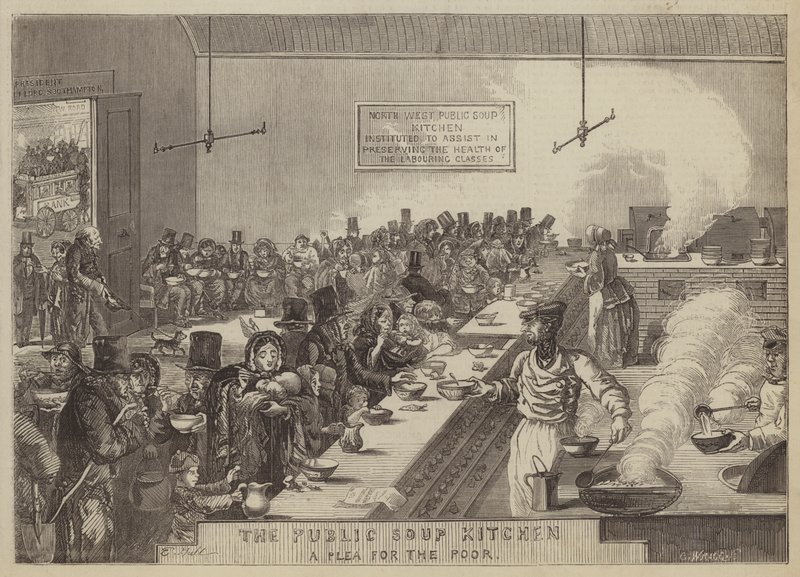Openbare Soepkeuken door Edward Hull