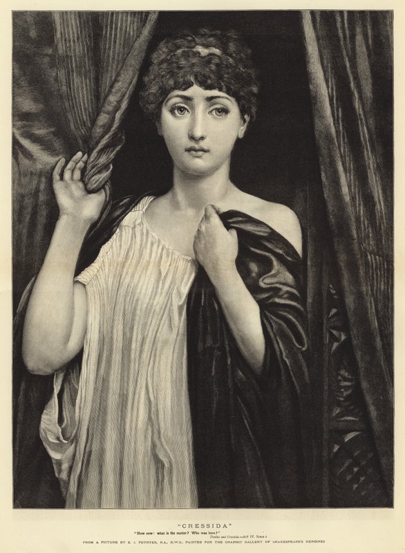 Cressida door Edward John (after) Poynter
