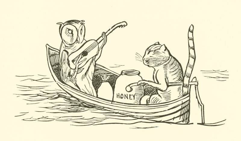 De Uil en de Poes door Edward Lear