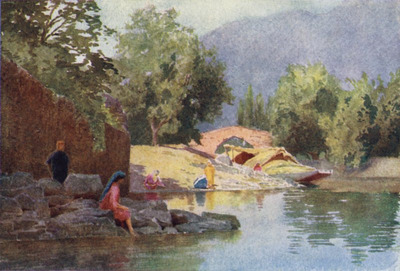 Akbars Brug, Karallayar door Edward Mary Joseph Molyneux