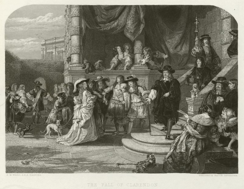 De Val van Clarendon door Edward Matthew after Ward