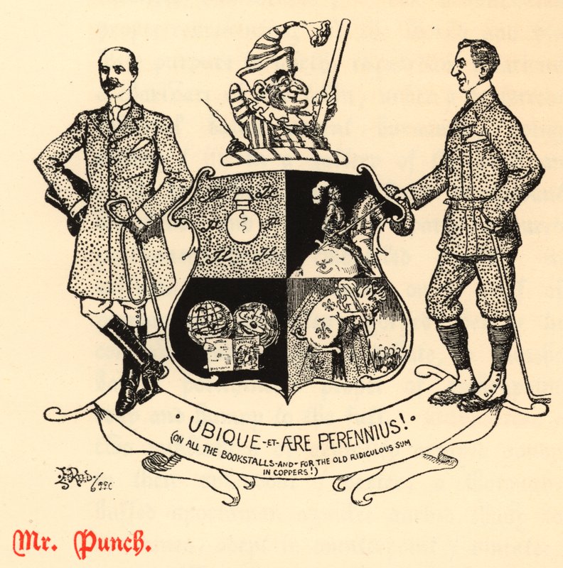 Mr Punch (gravure) door Edward Tennyson Reed
